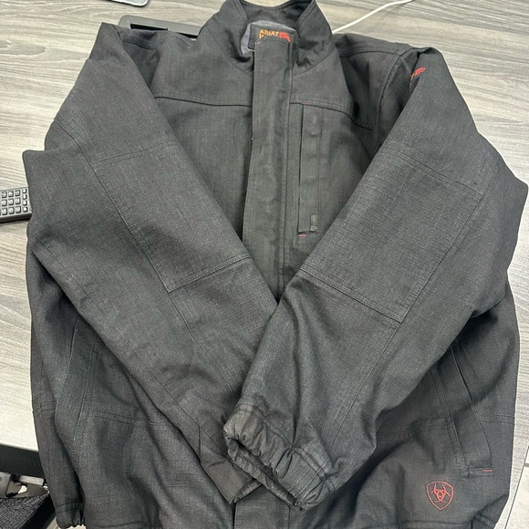 Ariat Men's Charcoal Field Jacket - Picture 3 of 7